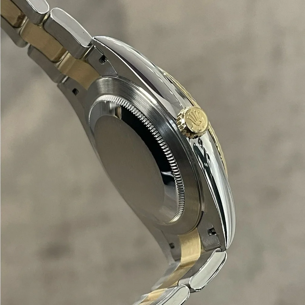 Rolex Datejust Watch - Black and Gold - Picture 8 of 9